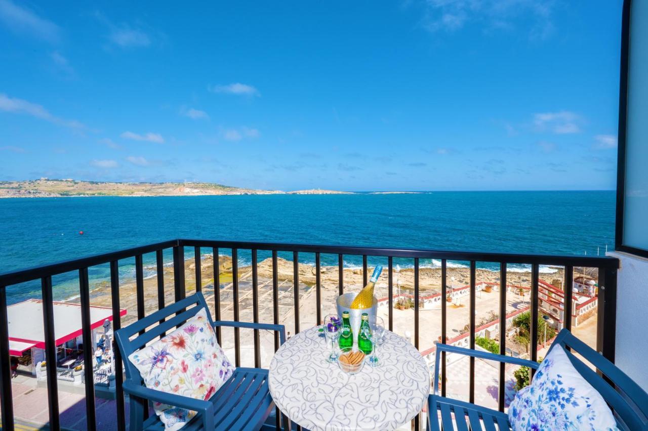Islet Promenade Seafront Family Apartment With 2 Balconies By Getawaysmalta St. Paul's Bay Exteriér fotografie