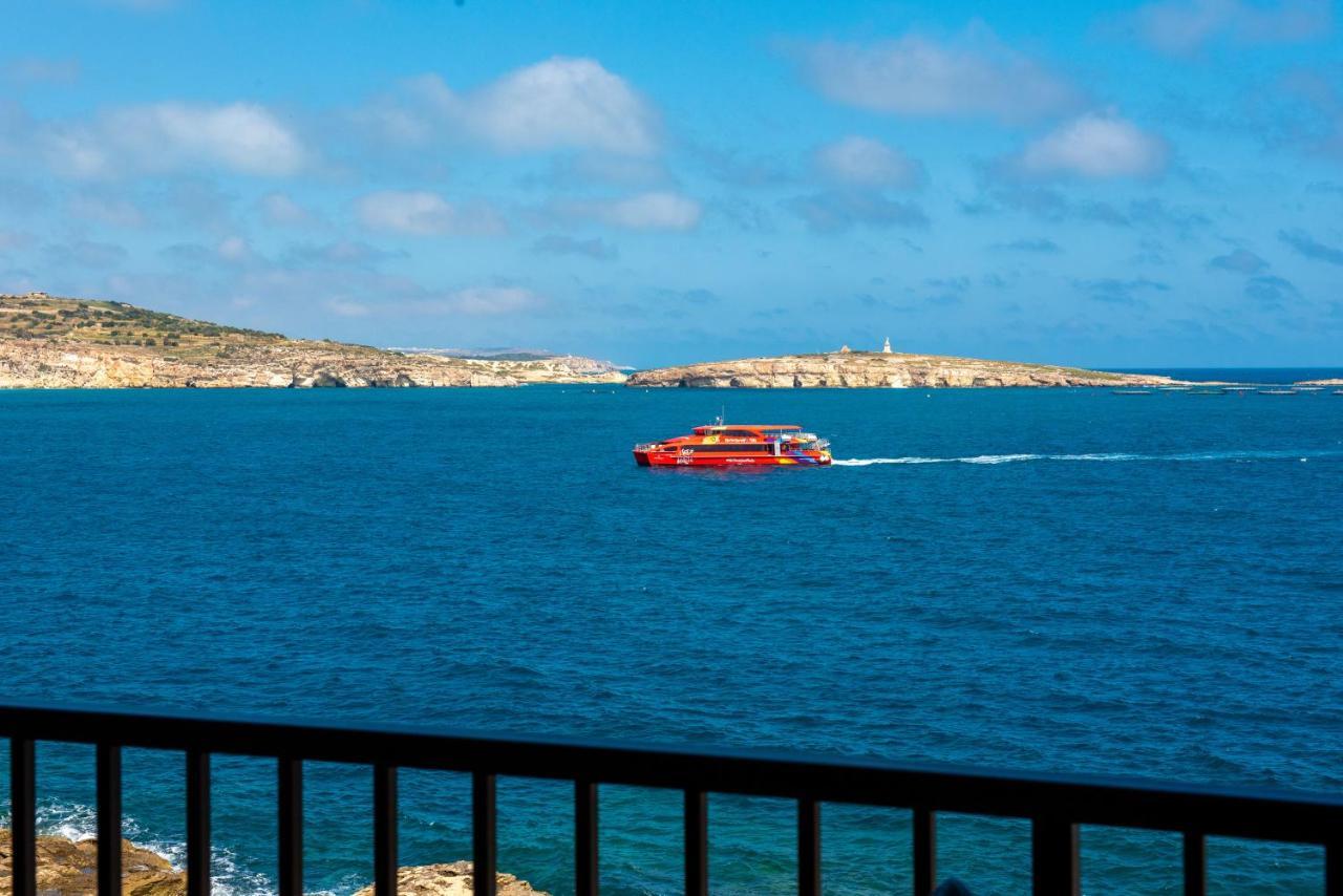 Islet Promenade Seafront Family Apartment With 2 Balconies By Getawaysmalta St. Paul's Bay Exteriér fotografie