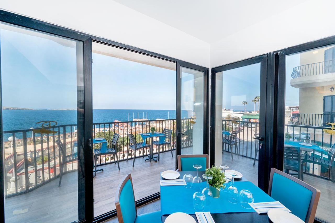 Islet Promenade Seafront Family Apartment With 2 Balconies By Getawaysmalta St. Paul's Bay Exteriér fotografie