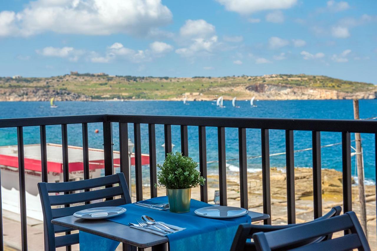 Islet Promenade Seafront Family Apartment With 2 Balconies By Getawaysmalta St. Paul's Bay Exteriér fotografie